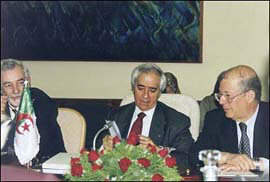 Mr. Temmar, former Minister of Commerce during his country's negotiations to entry in the WTO