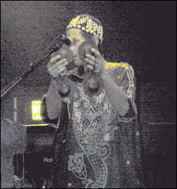 A Gnawa musician
