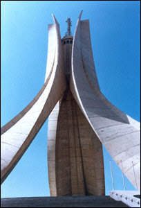 The Monument to the Martyrs at Algiers