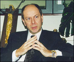 Mr. Josef Tosovsky, Governor of the Czech National Bank