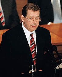 Vaclav Havel, President of the Czech Republic
