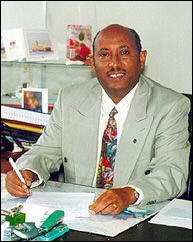 Mr. Ambachew Abraha General Manager of Ethiopian Shipping Lines