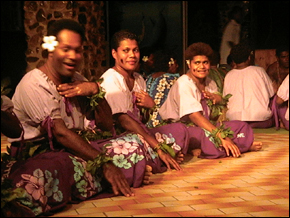 Fijian show at Seashell