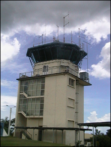Nadi Airport control tower