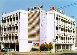 The head office of Ghana Oil Company Limited in the heart of Accra