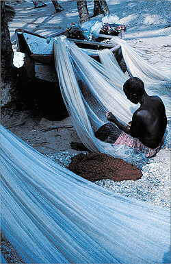 FISHER NET MEND
