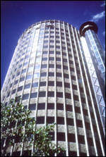 The Hilton Nairobi distinctive tower