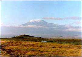 Mount Kilimanjaro: the single largest standing mountain in the world