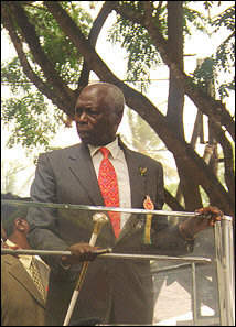 President Daniel Arap Moi