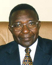 Honourable Dr. A.G. Nga Mtafu, Minister of Tourism, Parks and Wildlife
