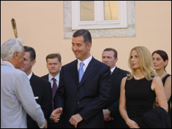 President of the State Union of Serbia and Montengro, Mr. Svetozar Marovic, President, Filip Vujanovic, Prime Minister Mr. Djukanovic
