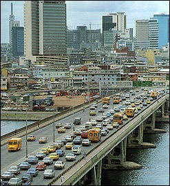Eko bridge, Lagos 