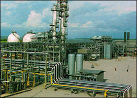 Chevron’s onshore gas plant
