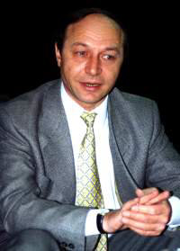 Mr Basescu, Minister of Transport