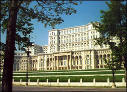 The People’s palace in Bucharest