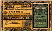 Old lottery ticket
