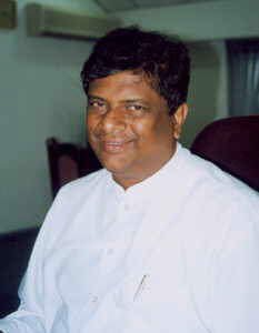 Minister of Aviation and Airport Development of Sri Lanka, the Hon. Jeyaraj Fernandopull