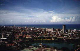 View of Downtown Colombo