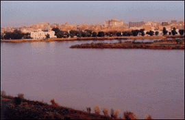 THE RIVER NILE IN KHARTOUM