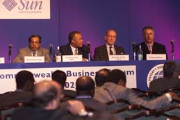 Speakers at Commonwealth Business Forum