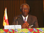 President of Ghana, M. John Agyekum Kufuor