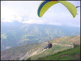 Paragliding in Mérida