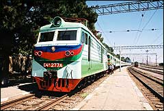 TRAIN  OF AZERBAIJAN STATE RAILWAY
