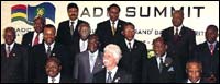 Heads of State at the SADC Summit.