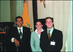 OUR TEAM WITH PRESIDENT GUTIÉRREZ