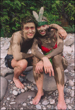 NICHOLAS AND CRISTINA IN THE AMAZON FOREST