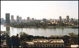 Cairo on the Nile, the Manhattan of Egypt