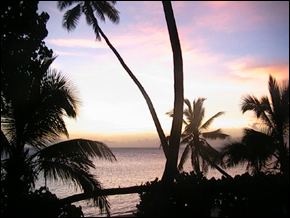 Yanuca Island at dawn