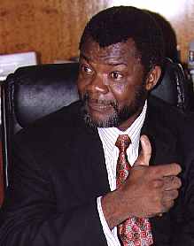 Mr. J. Newman, CEO of Ghana Cocoa Board