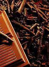Ghanaian chocolate is of premium quality.