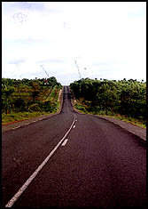Road between Dubréka and Boffa