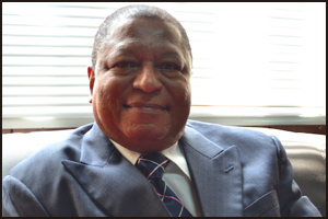 Joseph Mans with Dr Brima I.B Kargbo