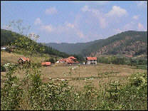 Typical village in Kosovo