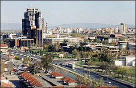 View of Downtown - Skopje