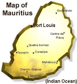 Map of Mauritius