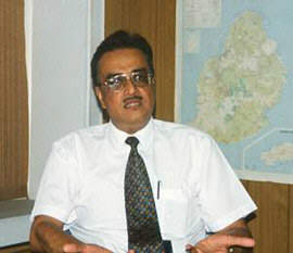 Mr Rajpati, Executive Director of the Mauritius Sugar Authority