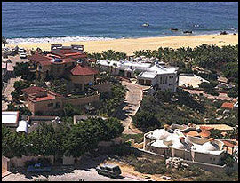 Beautyful beach view from Pedregal de Cabo San Lucas