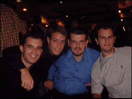 Balazs, Nicolas, Anto and George 