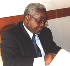 ARET ADAMS SPECIAL ADVISER ON PETROLEUM TO THE FEDERAL REPUBLIC OF NIGERIA.