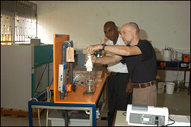 New Engineering labs - all new equipment being installed and commissioned