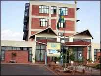 Post Office headquarters in Kigali