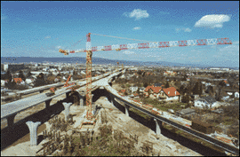 Mierova Motoway construction by Doprastav