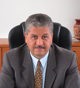 M. ABDELMALEK SELLAL, MINISTRE DES TRAVAUX PUBLICS d'Algérie