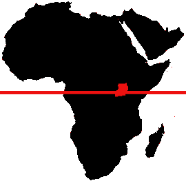 Please click on Uganda to see a map of the country.