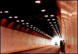 Tunel Santa Teresa, Mérida, constructed by Grupo Dragados 87-97